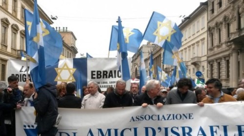 Risultati immagini per 25 aprile milano brigata ebraica