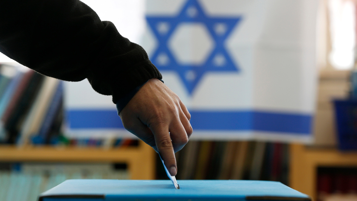 Un'urna per le elezioni in Israele