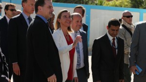 Federica Mogherini a Gaza
