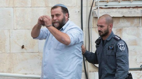 Benzi Gopstein, leader del movimento Lehava arrestato insieme ad altri nove membri del gruppo