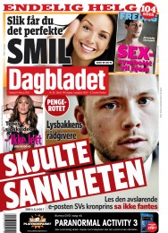 Una copertina del giornale svedese Dagdablet