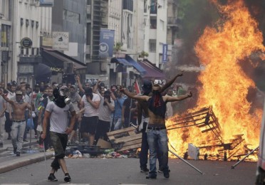 in sostegno di gaza a parigi