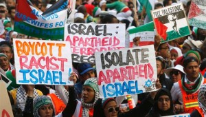 Una delle tante manifestazioni contro Israele in Sud Africa