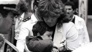 Il piccolo Stefano Gay Taché, ucciso durante l'attentato dell'ottobre 1982