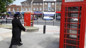 Orthodox Jew in Stamford Hill, London, London, Great Britain.