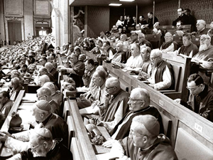 Il Concilio Vaticano II in cui fu approvata l'enciclica Nostra Aetate