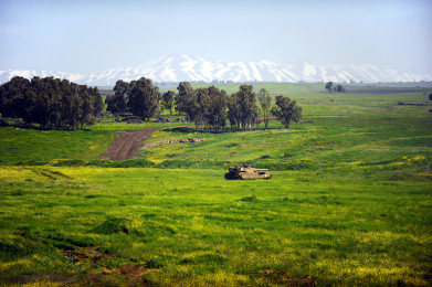 Le alture del Golan