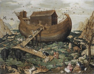 Noah's_Ark_on_Mount_Ararat_by_Simon_de_Myle