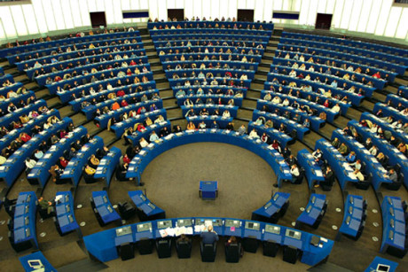 Il Parlamento Europeo a Bruxelles