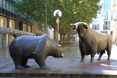Toro e Orso in Borsa