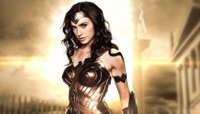L'attrice israeliana Gal Gadot nei panni di Wonder Woman