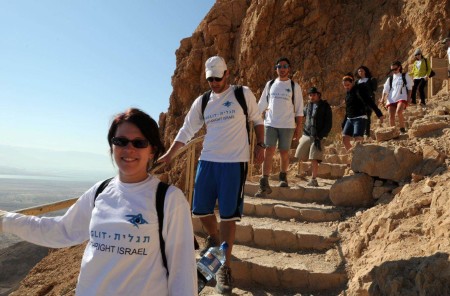 Studenti ebrei in Israele con il programma Taglit-Birthright