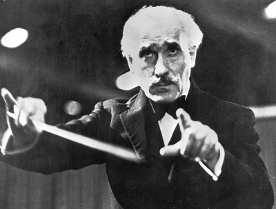 Il Maestro Artuiro Toscanini, che nel 1936 diresse il primo concerto della Filarmonica di Israele