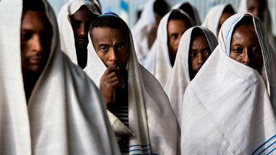 Ebrei etipi (felascià) a Gondar