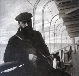 sionismo, Theodor_Herzl_on_the_passage_to_Egypt