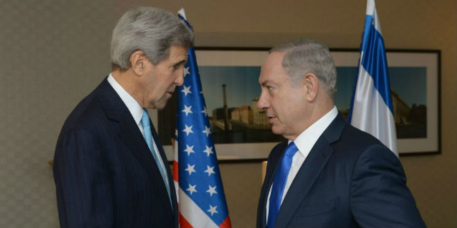 John Kerry e Benjamin Netanyahu in un incontro a Berlino nel 2015