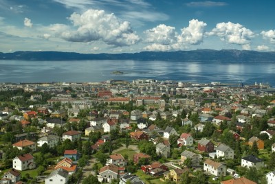 Trondheim è la terza città della Norvegia