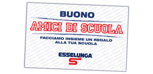 buono scuola esselunga