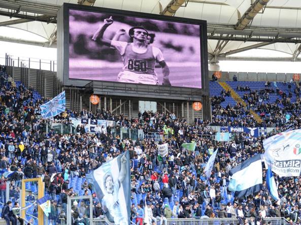 Un'immagine della partita Lazio-Catania 2013