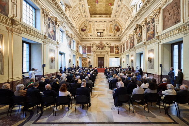 La Sala Alessi di Palazzo marino gremita per la cerimonia della Giornata europea dei Giusti