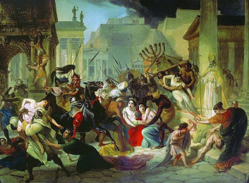 Karl Pavlovic Brjullov, Il sacco di Roma da parte di Genserico