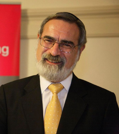 Rav Jonathan Sacks.