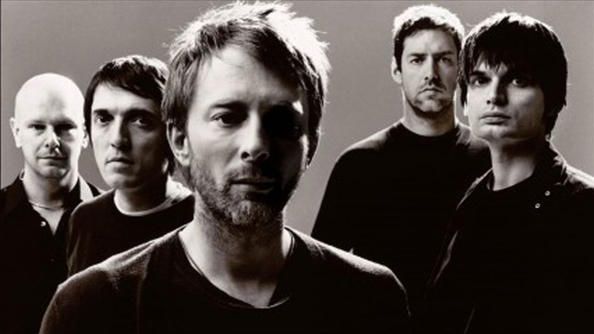 La rockband Radiohead