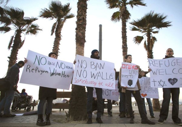 Alcune associaizoni ebraiche manifestano contro il Muslim Travel Ban
