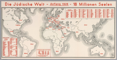 Diaspora popolazione ebraica 1926