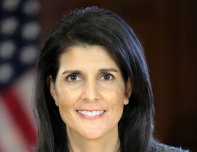 L'ambasciatrice americana allOnu Nikky Haley