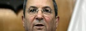 Ehud Barak Ministro della Difesa d’Israele