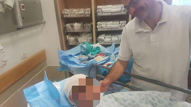 Il bambino ferito a Hebron in ospedale