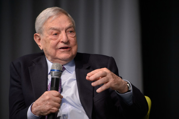 Il banchiere ungherese George Soros