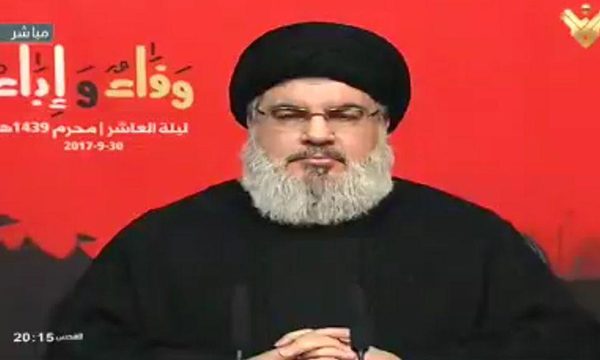 Il leader di Hezbollah Hassan nasrallah