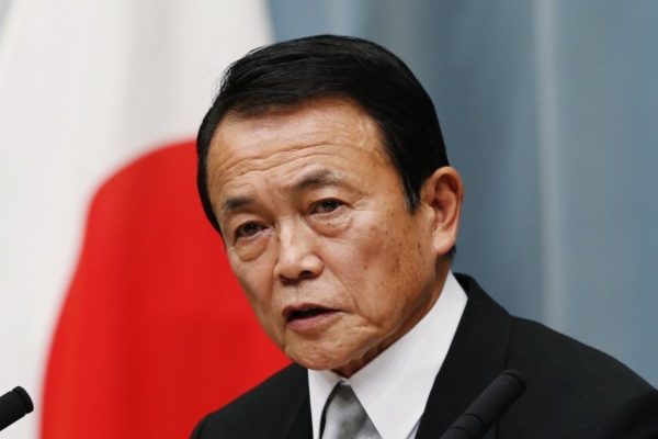 Il vice-premier giapponese Tarō Asō