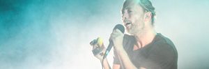 Thom Yorke, frontman della rock band Radiohead