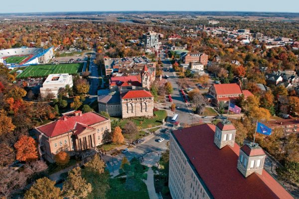 Una veduta della University of Kansas