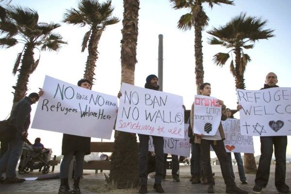 Alcune associaizoni ebraiche manifestano contro il Muslim Travel Ban
