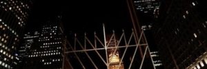 Mayor Bloomberg Lights Large Menorah In Midtown Manhattan