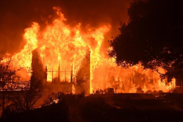 Incendio in California