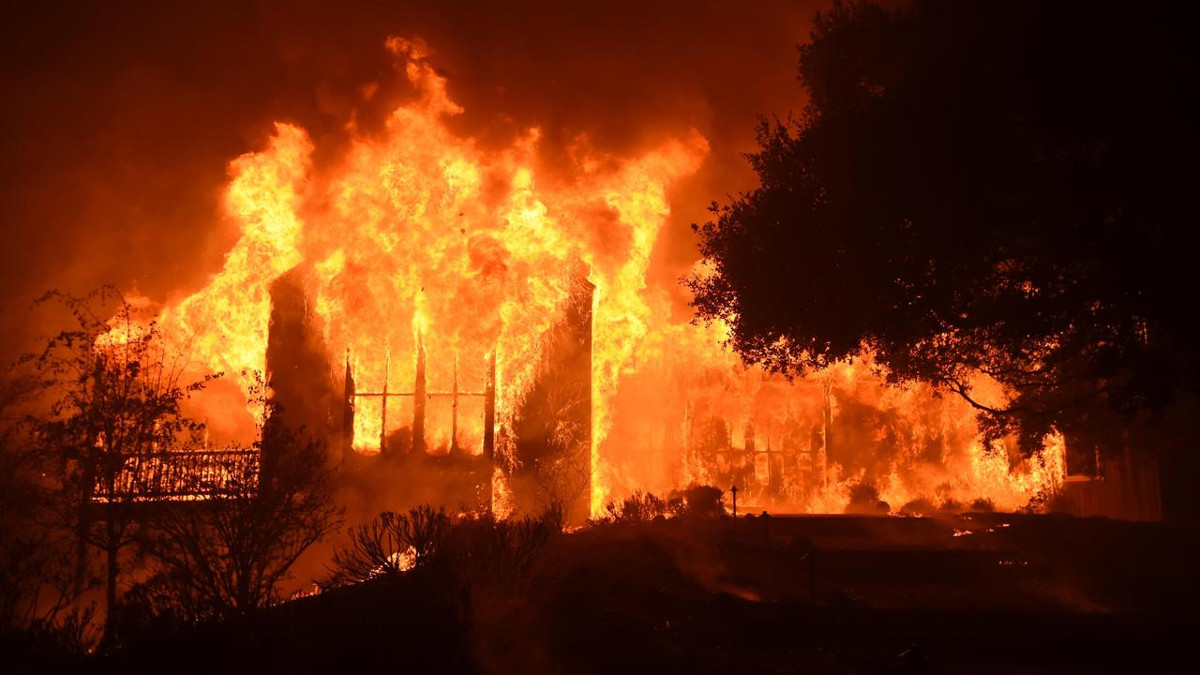 Incendio in California