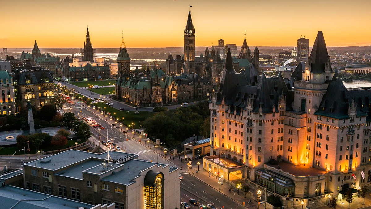 Una città in Canada