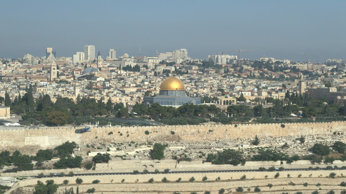 Una visuale di Gerusalemme