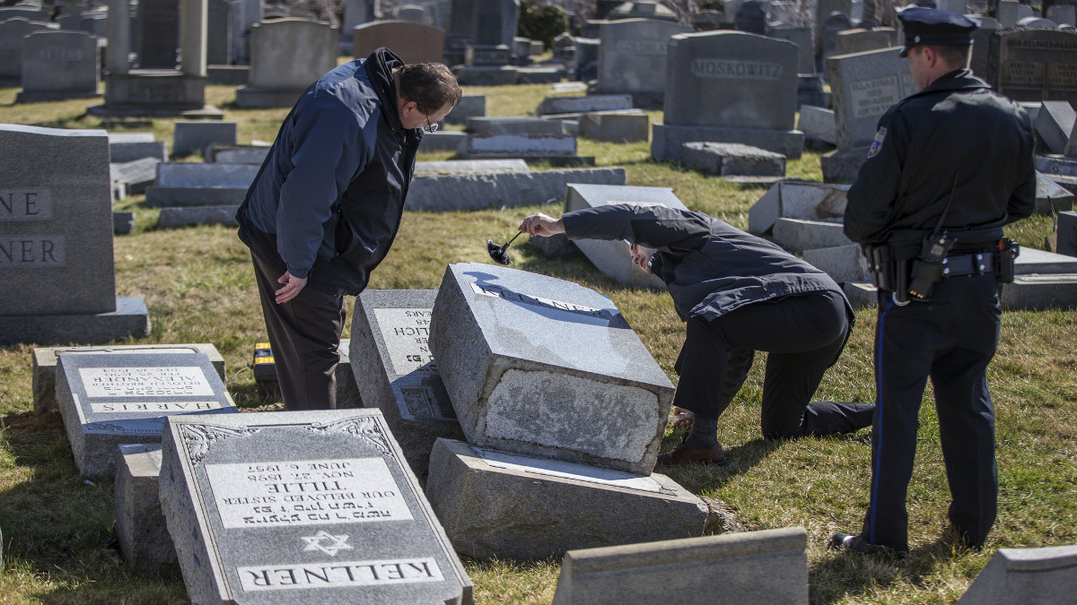 UIl cimitero ebraico di Pancevo, in Serbia, vandalizzato da ignoti