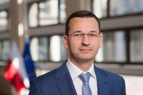 Il premier della Polonia Mateusz Morawiecki