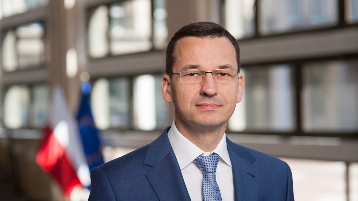 Il premier della Polonia Mateusz Morawiecki