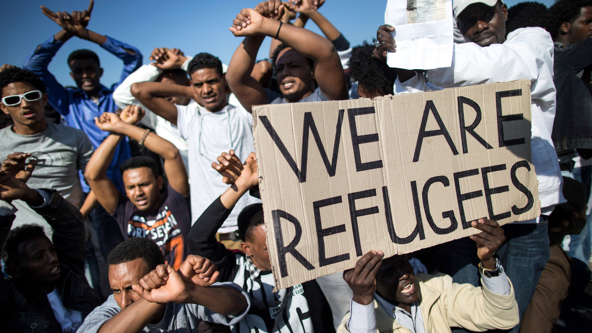 Migranti in Israele protestano contro il governo