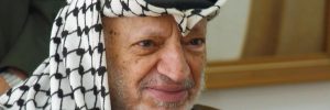L'ex leader dell'Olp Yasser Arafat