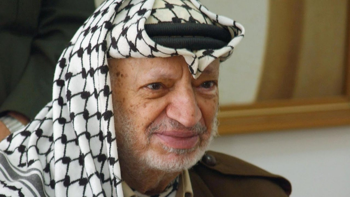 L'ex leader dell'Olp Yasser Arafat