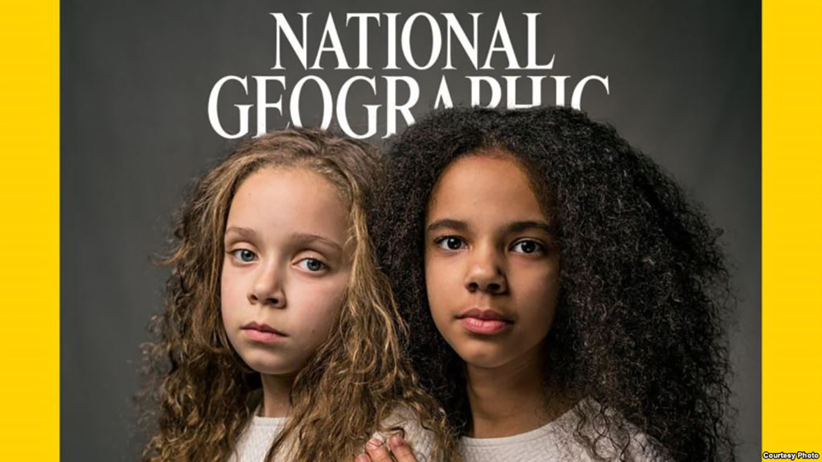 La cover del National Geographic dedicata alla questione della razza